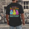 Retro Are You Falloween Direction Teacher Spooky Halloween Men's Back Print T-Shirt, funny design Retro Are You Falloween Direction Teacher Spooky Halloween Men's Back Print T-Shirt, funny design