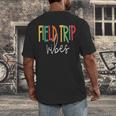 Retro Field Trip Vibes Vintage Field Trip Vibes Teacher Kids Men's Back Print T-Shirt, funny design Retro Field Trip Vibes Vintage Field Trip Vibes Teacher Kids Men's Back Print T-Shirt, funny design
