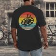 Retro Vintage Paint Palette Costume Artist Art Teacher Men Women Men's Back Print T-Shirt, funny design