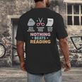 Rock Paper Scissors Teacher Librarian Nothing Beats Reading Men's Back Print T-Shirt, funny design Rock Paper Scissors Teacher Librarian Nothing Beats Reading Men's Back Print T-Shirt, funny design