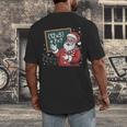 Santa Teacher 67 Math Christmas Xmas Holiday Number 67 Men's Back Print T-Shirt, funny design