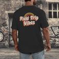 School Bus Trip Vibes Students Teachers Students Field Trip For Men Women Kids Men's Back Print T-Shirt, funny design School Bus Trip Vibes Students Teachers Students Field Trip For Men Women Kids Men's Back Print T-Shirt, funny design