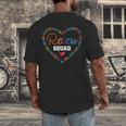 School For Teachers Students Monitor Recess Crew Team Men's Back Print T-Shirt, funny design School For Teachers Students Monitor Recess Crew Team Men's Back Print T-Shirt, funny design
