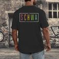 Schwa Teacher Reading Literacy For English Grammar Teachers Men's Back Print T-Shirt, funny design Schwa Teacher Reading Literacy For English Grammar Teachers Men's Back Print T-Shirt, funny design