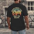 Science Doesn't Care What You Believe Science Teacher Men Women Kids Men's Back Print T-Shirt, funny design