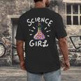 Science Girl Chemistry Biology Student Teacher Men's Back Print T-Shirt, funny design Science Girl Chemistry Biology Student Teacher Men's Back Print T-Shirt, funny design