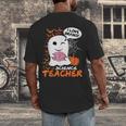 Science Teacher Cute Ghost Halloween Teacher Men Women Men's Back Print T-Shirt, funny design Science Teacher Cute Ghost Halloween Teacher Men Women Men's Back Print T-Shirt, funny design