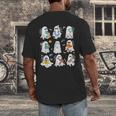 Science Teacher Ghost Laboratory Halloween Teacher Men's Back Print T-Shirt, funny design Science Teacher Ghost Laboratory Halloween Teacher Men's Back Print T-Shirt, funny design