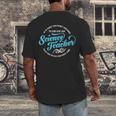 Science Teacher Must Haves Teach Science Teacher Men's Back Print T-Shirt, funny design