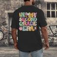 In My Second Grade Era Girl Back To School 2nd Grade Teacher Men's Back Print T-Shirt, funny design In My Second Grade Era Girl Back To School 2nd Grade Teacher Men's Back Print T-Shirt, funny design