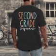 Second Grade Squad 2nd Grade Teacher Women Back To School Men's Back Print T-Shirt, funny design Second Grade Squad 2nd Grade Teacher Women Back To School Men's Back Print T-Shirt, funny design