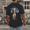 Six Seven 6 7 7 6 George Washington Teacher American Men's Back Print T-Shirt, funny design