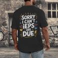 Sorry I Can'T Ieps Are Due Cute Elementary Teacher Iep Sped Men's Back Print T-Shirt, funny design Sorry I Can'T Ieps Are Due Cute Elementary Teacher Iep Sped Men's Back Print T-Shirt, funny design