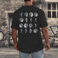 Space Science Student Teacher Leonard Moon Phases Men Women Kids Men's Back Print T-Shirt, funny design