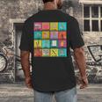 Spanish Teacher Back To School Maestra Dual Language Crew Men's Back Print T-Shirt, funny design