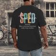 Special Education Sped Teacher Definition For Women & Men Men's Back Print T-Shirt, funny design Special Education Sped Teacher Definition For Women & Men Men's Back Print T-Shirt, funny design