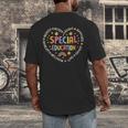 Special Education Squad Dream Team SPED Teacher Appreciation Men's Back Print T-Shirt, funny design Special Education Squad Dream Team SPED Teacher Appreciation Men's Back Print T-Shirt, funny design