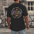 Special Education Teacher Autism Awareness For Men Women Men's Back Print T-Shirt, funny design Special Education Teacher Autism Awareness For Men Women Men's Back Print T-Shirt, funny design