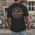 Special Teacher Music Art Library Physical Education Men's Back Print T-Shirt, funny design Special Teacher Music Art Library Physical Education Men's Back Print T-Shirt, funny design