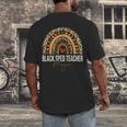 SPED Teacher Teacher Educator Magic Africa Proud Men's Back Print T-Shirt, funny design SPED Teacher Teacher Educator Magic Africa Proud Men's Back Print T-Shirt, funny design