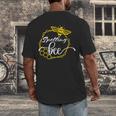 Spelling Bee Halloween Costume For Teachers Men's Back Print T-Shirt, funny design