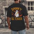 Spooky ESL Teacher Ghost Halloween School Women Men's Back Print T-Shirt, funny design Spooky ESL Teacher Ghost Halloween School Women Men's Back Print T-Shirt, funny design
