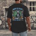 Spooky Halloween Math Teacher Men's Back Print T-Shirt, funny design Spooky Halloween Math Teacher Men's Back Print T-Shirt, funny design