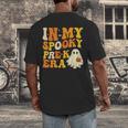 In My Spooky PRE-K Teacher Era Halloween Costume Tee Men's Back Print T-Shirt, funny design In My Spooky PRE-K Teacher Era Halloween Costume Tee Men's Back Print T-Shirt, funny design