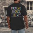 Spring Easter Reading Teacher Science Of Reading Men's Back Print T-Shirt, funny design Spring Easter Reading Teacher Science Of Reading Men's Back Print T-Shirt, funny design