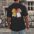 Student Teacher Coquette Bow Pencil Back To School First Day Men's Back Print T-Shirt, funny design Student Teacher Coquette Bow Pencil Back To School First Day Men's Back Print T-Shirt, funny design