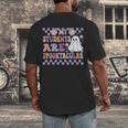 My Students Are Spooktacular Teacher Halloween Vibes Men's Back Print T-Shirt, funny design
