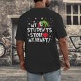 My Students Stole My Heart School Teacher Christmas Men Women Kids Men's Back Print T-Shirt, funny design My Students Stole My Heart School Teacher Christmas Men Women Kids Men's Back Print T-Shirt, funny design