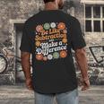 Be Like Subtraction Make A Difference Teacher Student Math Men's Back Print T-Shirt, funny design Be Like Subtraction Make A Difference Teacher Student Math Men's Back Print T-Shirt, funny design
