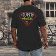 Super Heroe Maestra Espanol Spanish Super Teacher Men's Back Print T-Shirt, funny design Super Heroe Maestra Espanol Spanish Super Teacher Men's Back Print T-Shirt, funny design