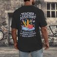 Superhero Sidekick Teaching Teach School Teacher Assistant Men's Back Print T-Shirt, funny design Superhero Sidekick Teaching Teach School Teacher Assistant Men's Back Print T-Shirt, funny design