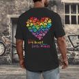 It Takes a Big Heart To Shape Little Minds Teacher Men's Back Print T-Shirt, funny design It Takes a Big Heart To Shape Little Minds Teacher Men's Back Print T-Shirt, funny design