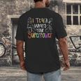 I Teach What's Your Superpower Teacher Teaching For Men Women Men's Back Print T-Shirt, funny design I Teach What's Your Superpower Teacher Teaching For Men Women Men's Back Print T-Shirt, funny design