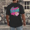 Teacher 90s Retro Colorful Teacher Of The 90s Back To School Men's Back Print T-Shirt, funny design Teacher 90s Retro Colorful Teacher Of The 90s Back To School Men's Back Print T-Shirt, funny design