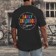 Teacher Early Childhood Squad T-Shirt Men's Back Print T-Shirt, funny design Teacher Early Childhood Squad T-Shirt Men's Back Print T-Shirt, funny design