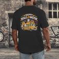 Teacher Halloween School Bus Driver Cute Ghost Witch Party Men's Back Print T-Shirt, funny design Teacher Halloween School Bus Driver Cute Ghost Witch Party Men's Back Print T-Shirt, funny design