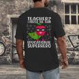 Teacher I Prefer The Term Educational Superhero Men's Back Print T-Shirt, funny design Teacher I Prefer The Term Educational Superhero Men's Back Print T-Shirt, funny design