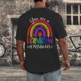 Teacher You Are a Rainbow Of Possibilities Funny Men's Back Print T-Shirt, funny design Teacher You Are a Rainbow Of Possibilities Funny Men's Back Print T-Shirt, funny design