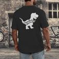 Teacher Saurus T Shirt For Men And Women Men's Back Print T-Shirt, funny design