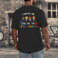 Teacher Shirt I Love My Job For All The Little Reasons Men's Back Print T-Shirt, funny design