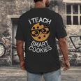 Teacher Shirt I Teach Smart Cookies Shirt Nerd Tee Men's Back Print T-Shirt, funny design Teacher Shirt I Teach Smart Cookies Shirt Nerd Tee Men's Back Print T-Shirt, funny design