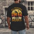 Teacher Shirt All Teachers Love Brains Halloween Men Women Men's Back Print T-Shirt, funny design