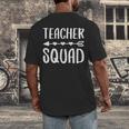Teacher Squad Shirt Men Women Teacher Team Men's Back Print T-Shirt, funny design