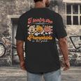 Teacher I Teach The Cutest Pumpkins In The Patch Fall Autumn Men's Back Print T-Shirt, funny design