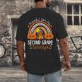 Teacher Thanksgiving Thankful For My Second Grade Turkeys Men's Back Print T-Shirt, funny design Teacher Thanksgiving Thankful For My Second Grade Turkeys Men's Back Print T-Shirt, funny design