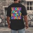 Teacher Of The Visually Impaired Blindness Awareness Men's Back Print T-Shirt, funny design Teacher Of The Visually Impaired Blindness Awareness Men's Back Print T-Shirt, funny design